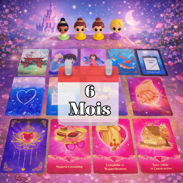 Tirage sur 6 Mois – Consultation cartomancie oracle avec Laau' SpiritVibes